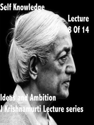 cover image of J Krishnamurti Lectures Series Ojai, Volume 8